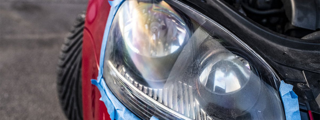 How To REMOVE BAD SCRATCHES from Headlights & Plastic 