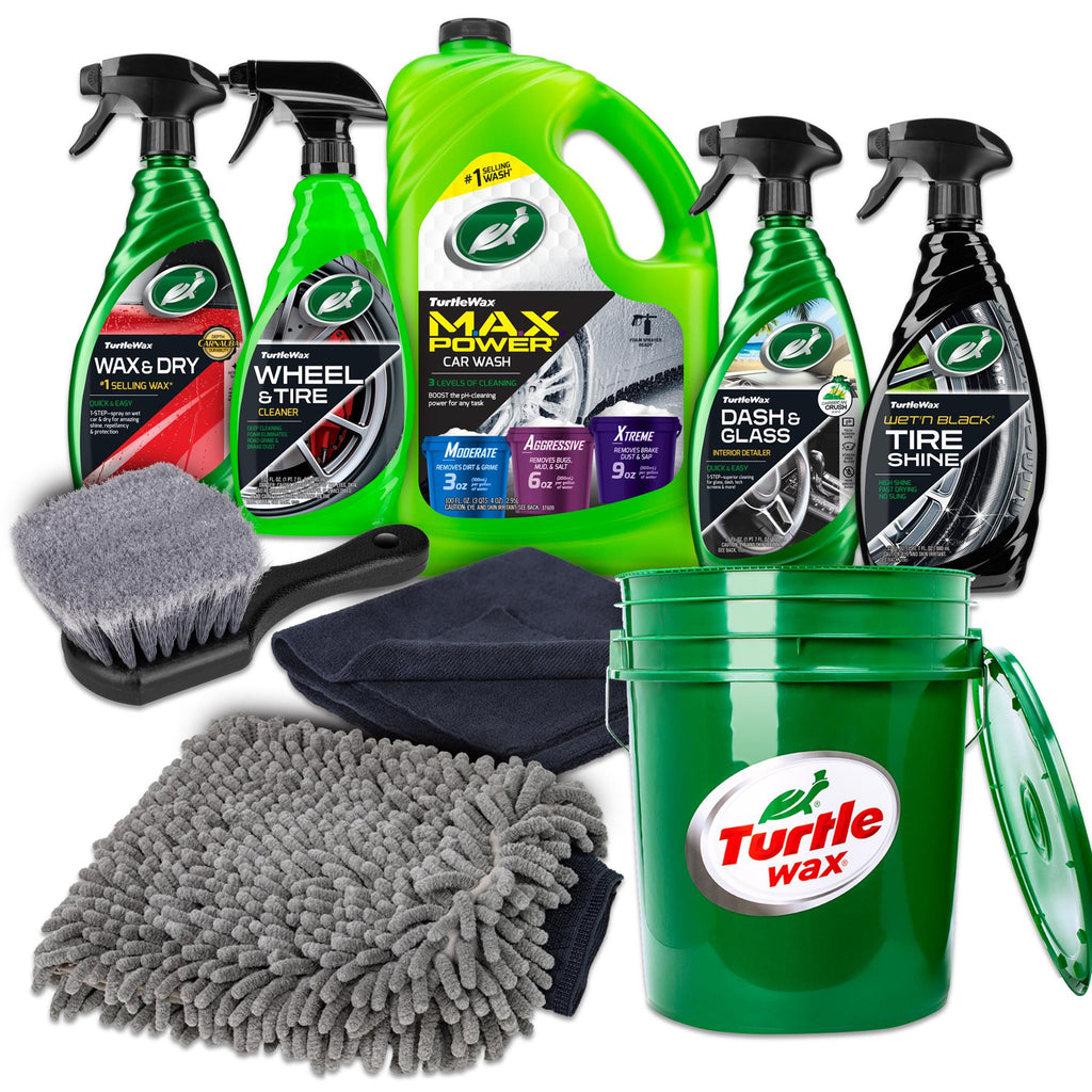 Turtle Wax 6pc All-In-One Car Wash Kit