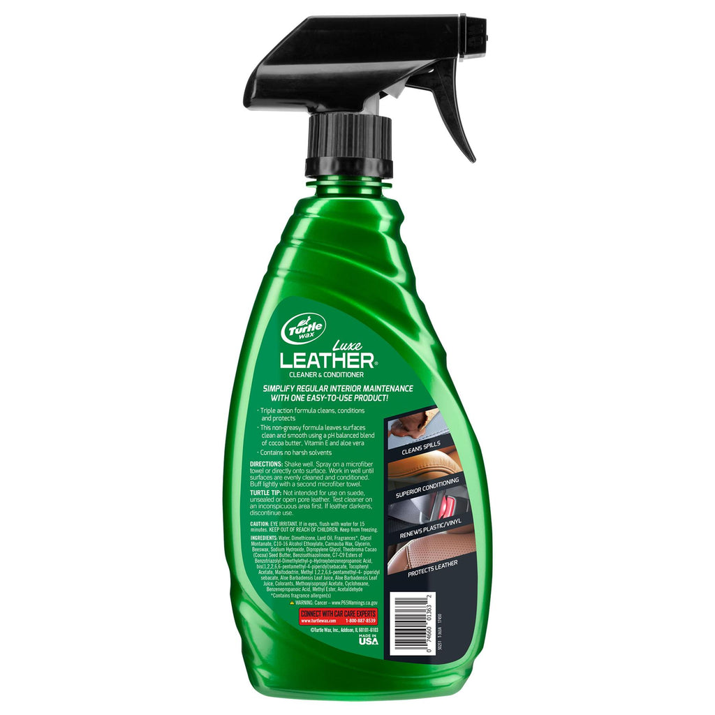 okpetroleum.com: Turtle Wax 53483 Hybrid Solutions Car Leather Cleaner &  Conditioner Misting Spray, 20oz