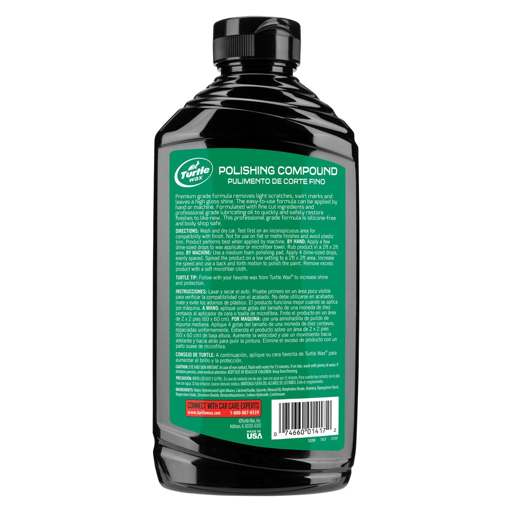  Turtle Wax T-241A Polishing Compound & Scratch Remover