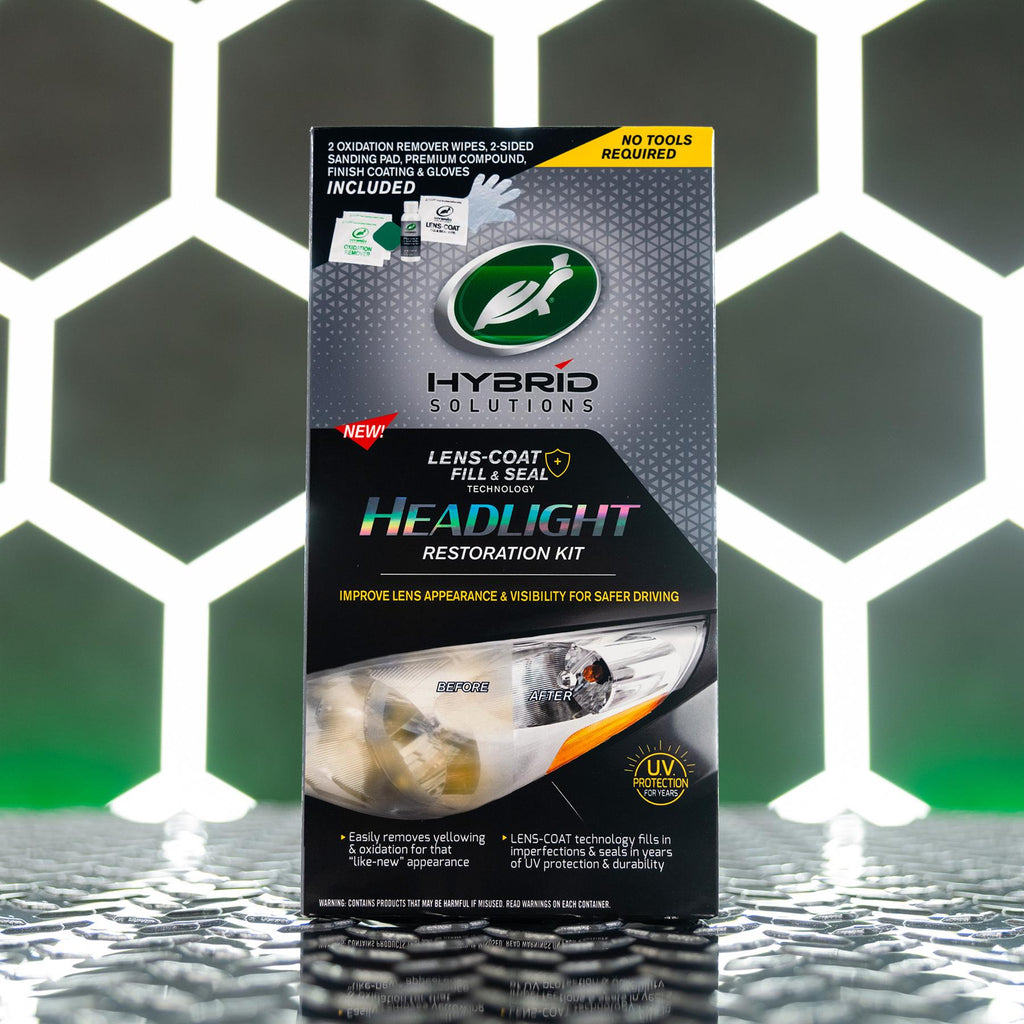 Quick Headlight Restoration  Turtle Wax Speed Headlight Cleaner Kit 