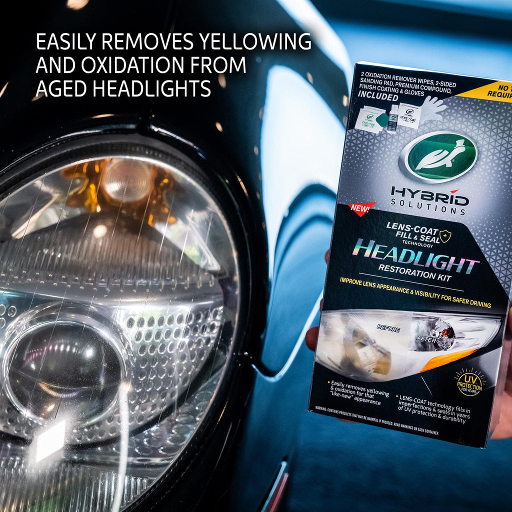 Headlight Lens Restoration Repair Kit Car Headlight Cleaner
