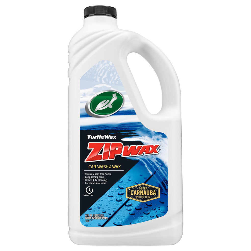 Zip Wax Car Wash  Wax 64 FL OZ Car Wash  Shampoo Turtle Wax