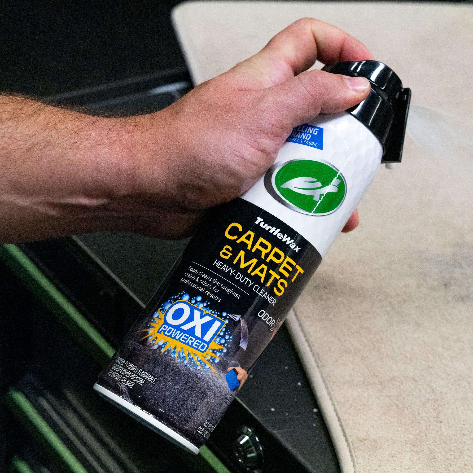 Power Out! Carpet & Mats Cleaner & Odor Eliminator | Turtle Wax