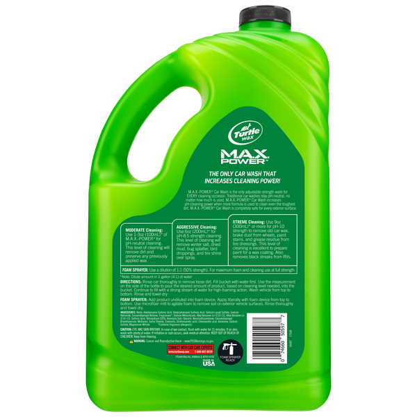 Private Label 1 Gallon Wash & Wax Car Soap